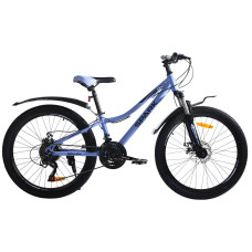 Велосипед SPARK LINK (колеса - 24", сталева рама - 11") лавандовий