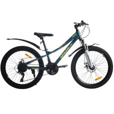 Велосипед SPARK NERO (колеса – 24", сталева рама – 11") темно-м'ятний