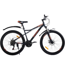 Велосипед SPARK ECLIPSE (колеса – 26", сталева рама – 15") чорний