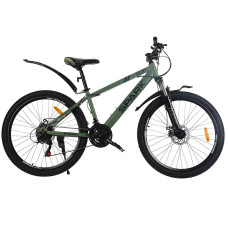 Велосипед SPARK FLIP (колеса – 26", сталева рама – 15") мятно-сірий