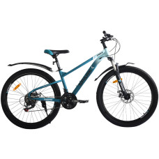 Велосипед SPARK EMBER (колеса – 26", сталева рама – 13") блакитний з бірюзовим