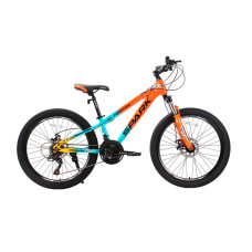 Велосипед SPARK FORESTER JR. (колеса - 24", сталева рама - 11") оранжевий з чорним
