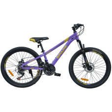 Велосипед SPARK FLEX (колеса - 24", алюмінієва рама - 11") бузковий