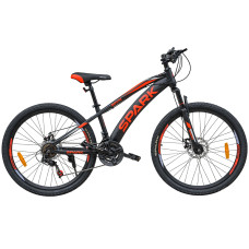 Велосипед SPARK ROYAL (колеса - 26", сталева рама - 14") чорний