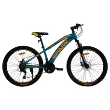 Велосипед SPARK ROYAL (колеса - 26", сталева рама - 14") бірюзовий