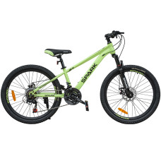 Велосипед SPARK JET (колеса - 24", сталева рама - 12") оливковий