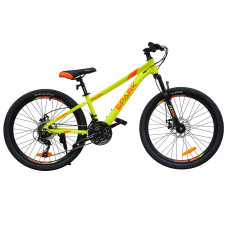 Велосипед SPARK FLEX (колеса - 24", алюмінієва рама - 12") неоново-жовтий