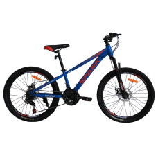 Велосипед SPARK RIDE (колеса - 24", сталева рама - 12") синій