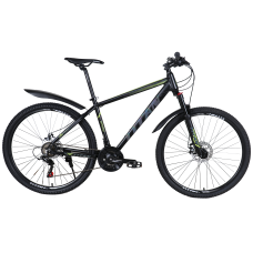 Велосипед Titan Drag 29" 21" Чорний-Зелений
