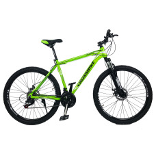 Велосипед CrossBike Leader 27.5" 17" Неоновий зелений