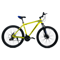 Велосипед CrossBike Leader 27.5" 17" Неоновий жовтий
