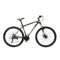 Велосипед CrossBike Leader 29" 21" Чорний-Жовтий
