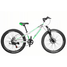 Велосипед CrossBike Blast SUSP 26" 13" Бiлий