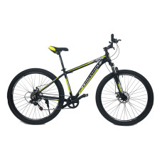 Велосипед CrossBike Blast SUSP 29" 17" Чорний-Жовтий