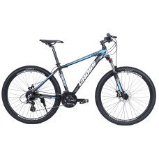Велосипед Cross Grizzly 27.5 "17" Чорний-Синій-Білий