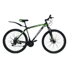 Велосипед Cross Street 27.5 "17" Чорний-Зелений