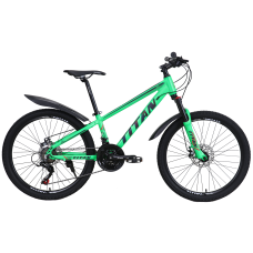 Велосипед Titan Drag 24" 12" Зелений