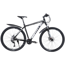 Велосипед Titan Germes 27.5 "17" Чорний-Сірий