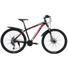 Велосипед Titan Germes 27.5"17" Чорний-Червоний