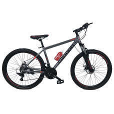 Велосипед Cannon 27.5"17"  Сiрий-Червоний