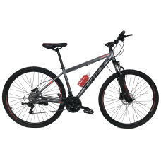 Велосипед Trex Helux 27,5"17" Чорний-Червоний